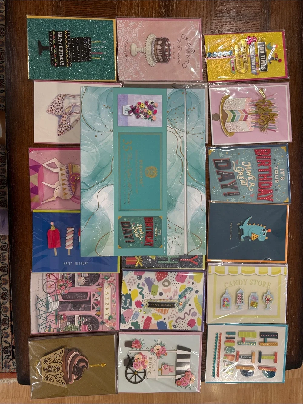 34 Burgoyne hand crafted all occasion greeting card collection - Picture 1 of 6